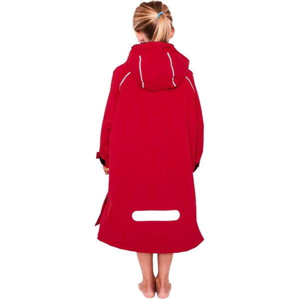2025 Red Paddle Co Junior Dry Changing Poncho 00200900601 - Red
